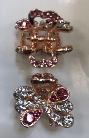 Pinzetta Strass Argento E Rosa - Absolute Beauty