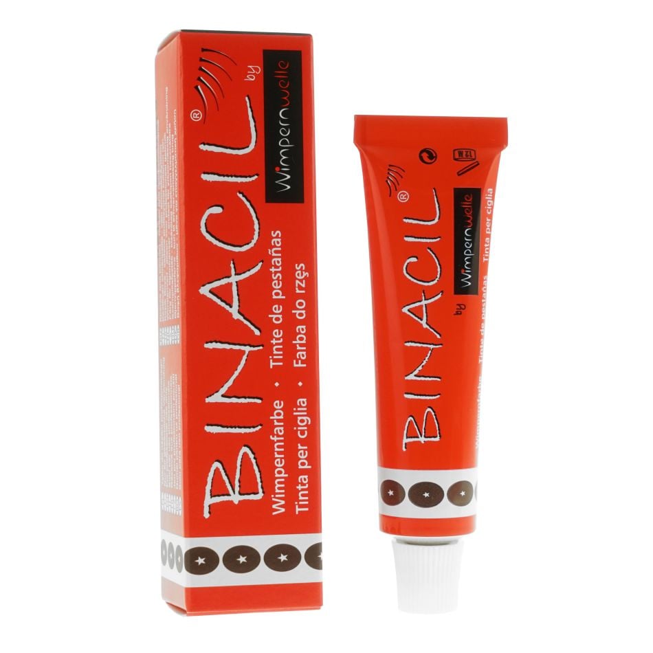 Tinta Per Ciglia Binacil 15gr - Wimpernwelle/Marrone