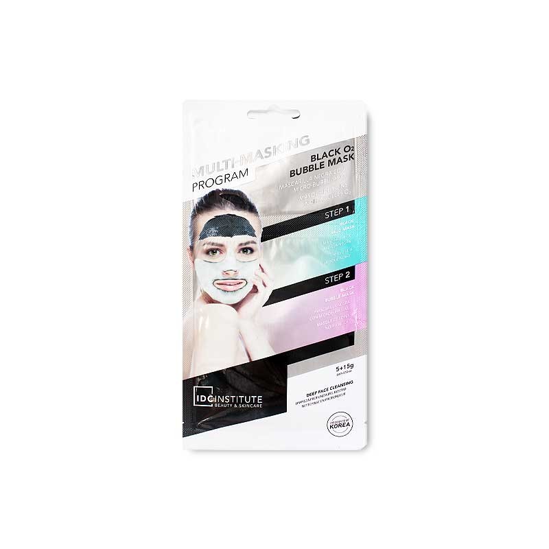 Maschera Viso Multi Masking Program Balck O2 Bubble Mask Idc Institute