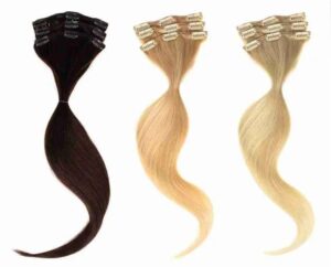 Extension Con Clips Capelli Veri Lisci 50-55 Cm 3pz Dibiasehair