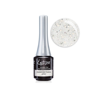 Smalto Semipermanente Gel Mini 7 Ml Estrosa/7914 Diamond Tiara Glitter