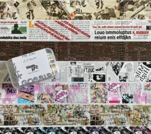 Decorazioni Unghie Transfer Foil Mangre' /05 Gossip Time