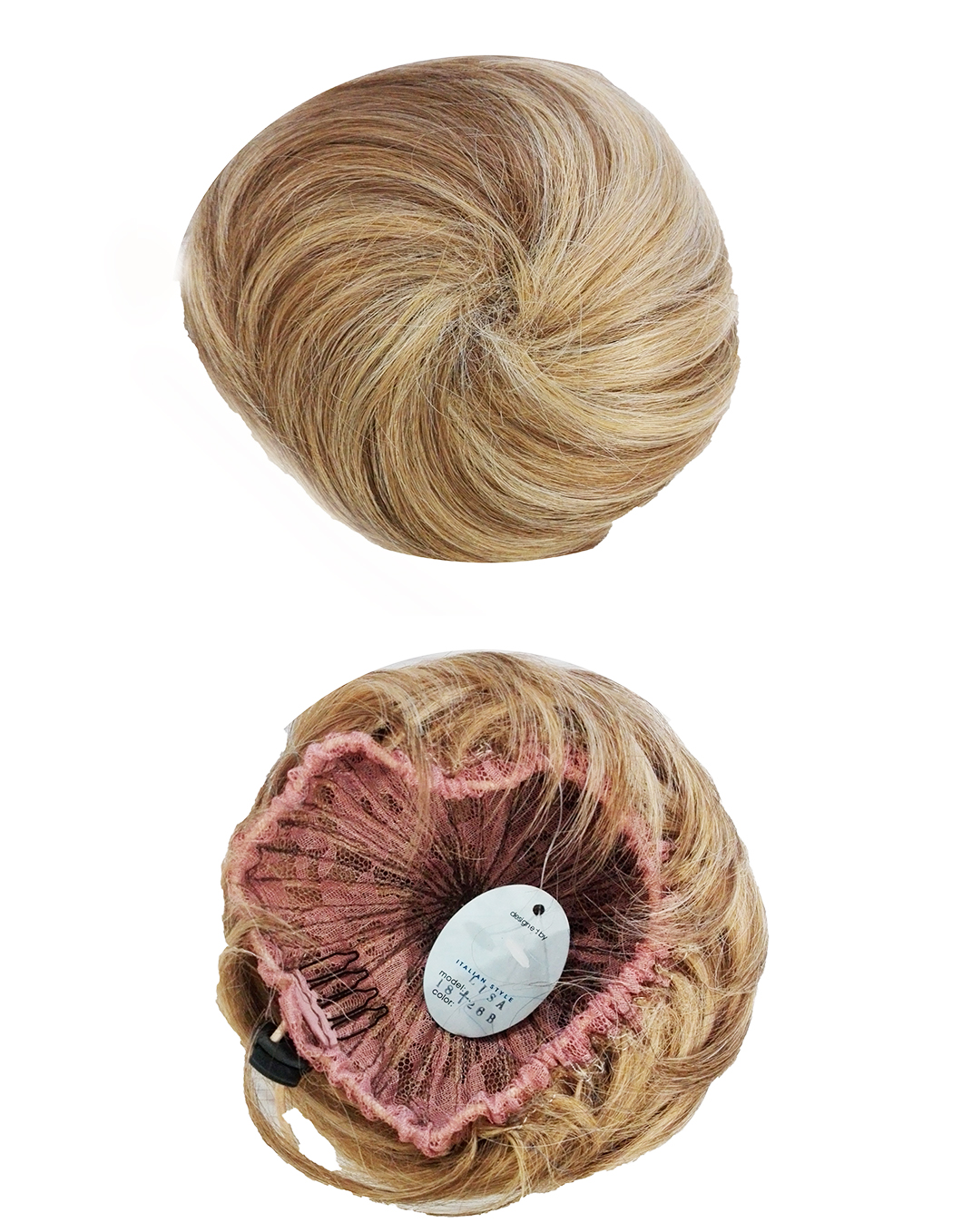 Ciuffo Chignon Lisa Con Pettinino - Egoworld/18+26b