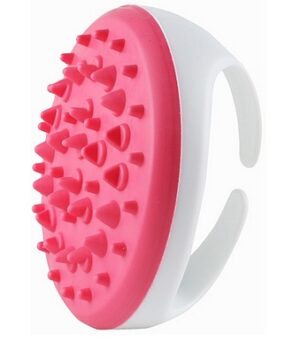 Spazzola Da Massaggio Anticellulite In Silicone Rosa Idc