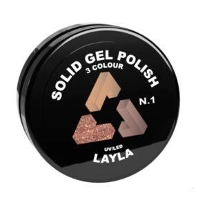 Smalto Semipermanente Solido Trio Solid Gel Polish 15g Layla