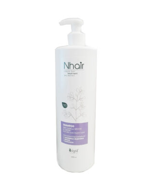Shampoo per capelli secchi e crespi moringa oleifera 1lt Nhair - Melcap
