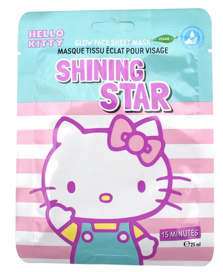 Maschera illuminante per il viso Hello Kitty- Polyflame