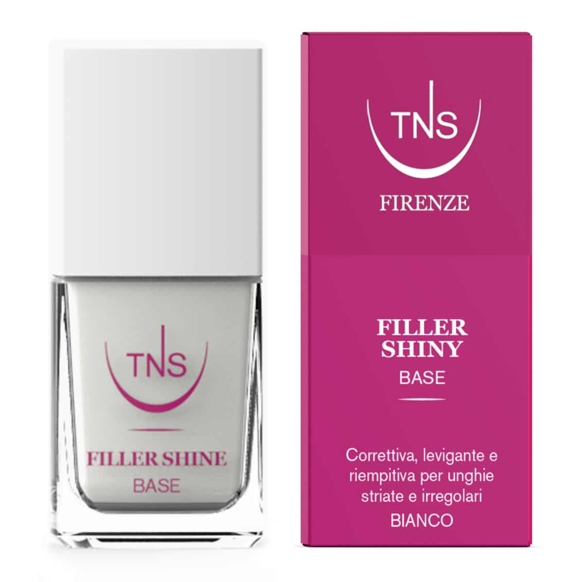 Base Levigante Filler Shiny Bianco Smalto 10ml - Tecniwork