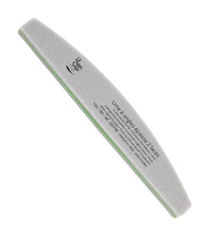 Buffer Unghie Vela Grigio Rigo Verde 122770 Grana 100-180 - Peggy Sage