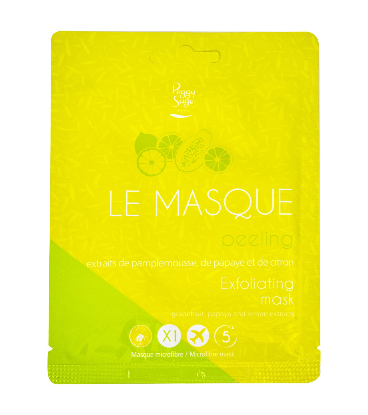 Maschera Viso Monouso Peeling Le Masque - Peggy Sage