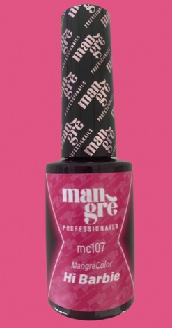 Smalto Semipermanente Gel Polish 8ml Mangre'Color/107 Hi Barbie