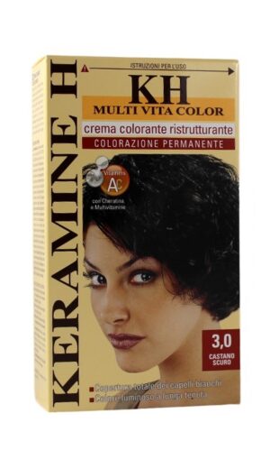 Kh Crema Colorante - Keramine H/3.0 Castano Scuro