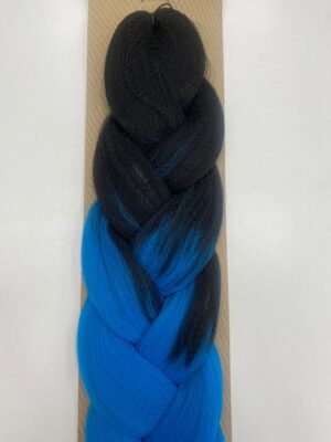 Allungamento Da Intreccio Braid 60 Cm / Nero Blu
