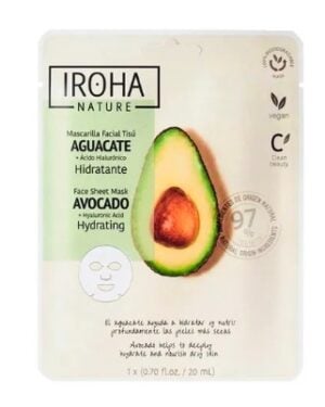 Maschera In Tessuto Idratante Avocado Iroha Burton