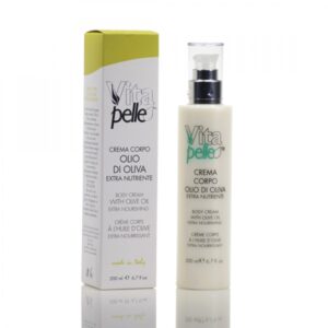 Crema corpo olio di oliva extra nutriente 200ml Vitapelle