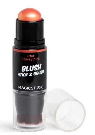 Blush in stick con pennello applicatore Magicstudio/MS03 Cherry Pink