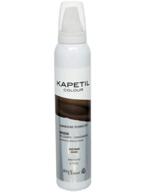 Mousse Riflessante Condizionante Kapetil Colour 200ml/Castano