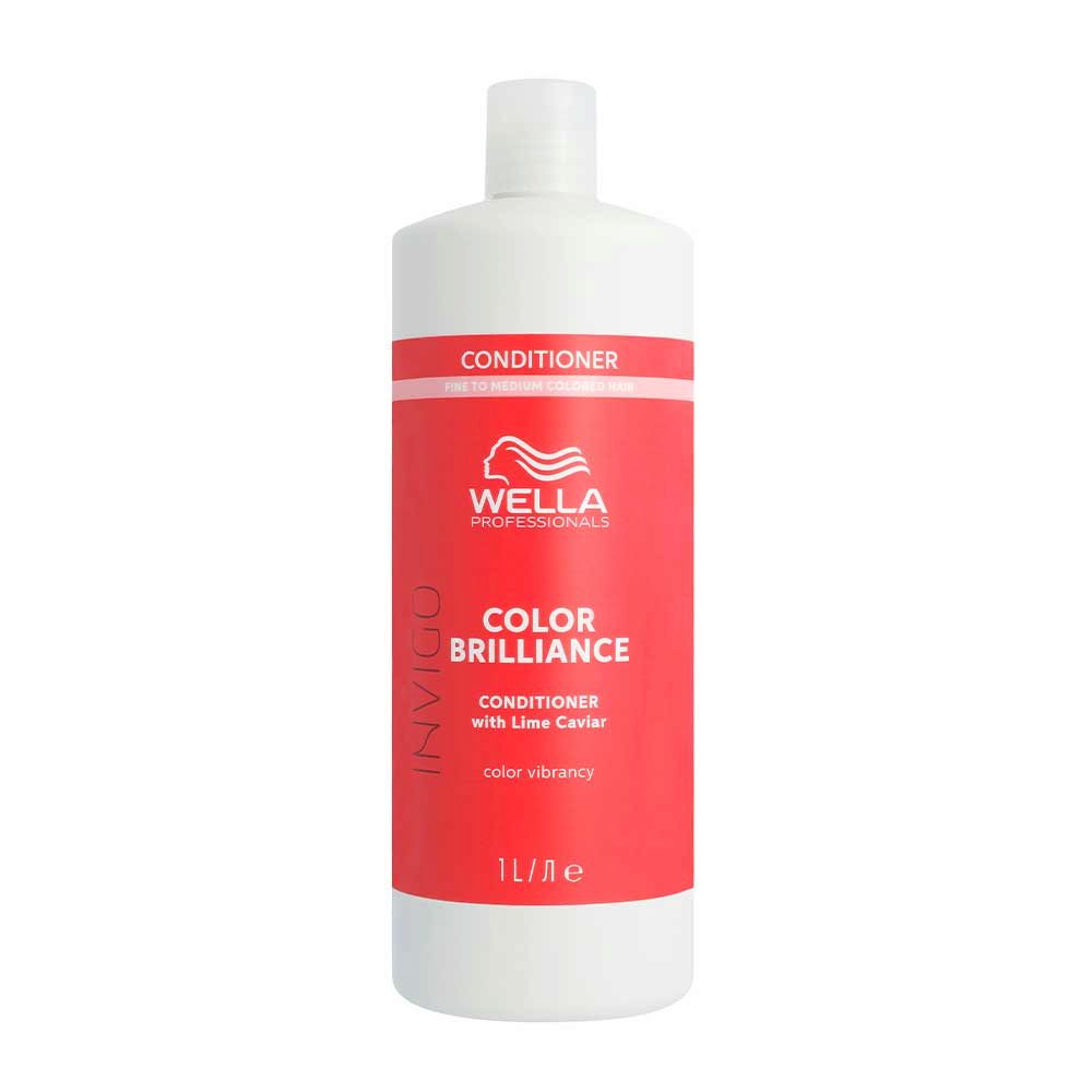 Conditioner per capelli colorati fini Brilliance Invigo 1000ml Wella