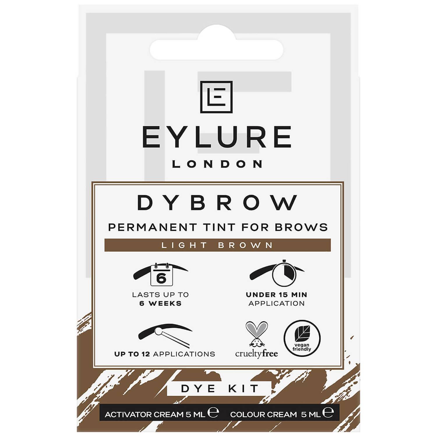Colorazione Permanente Per Sopracciglia Dybrow Light Brown 5ml- Eylure