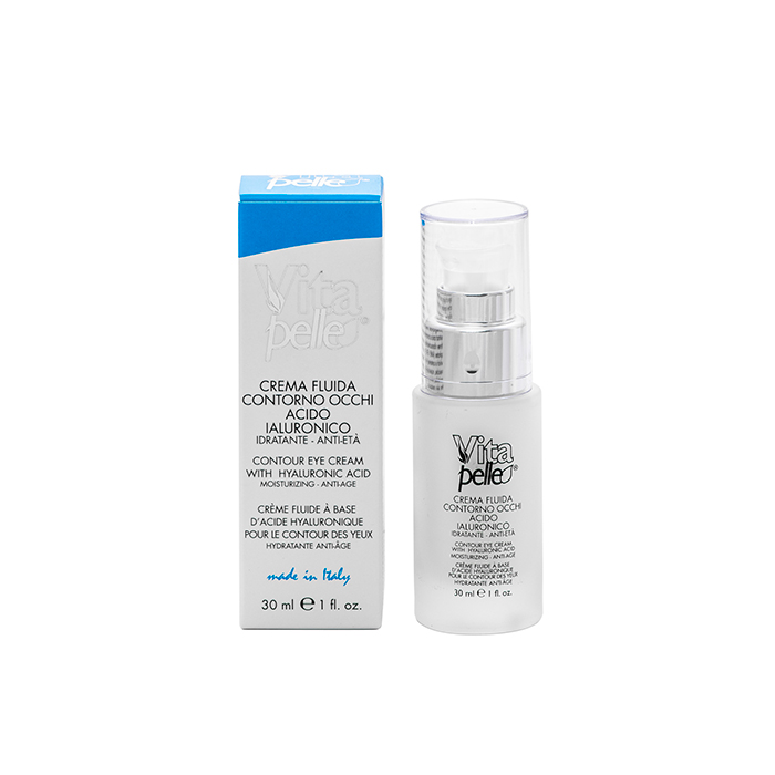 Cofanetto Viso Acido Ialuronico Crema Viso e Crema Contorno Occhi Vitapelle - immagine 3