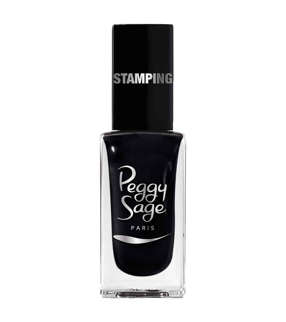 Smalto Per Stamping 11ml - Peggy Sage/Nero