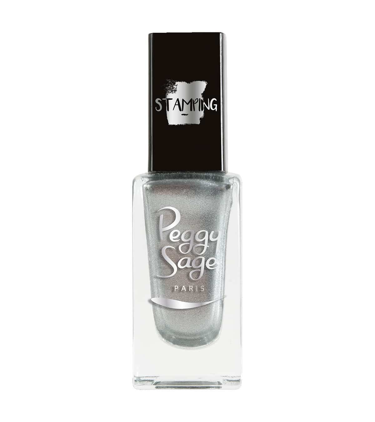 Smalto Per Stamping 11ml - Peggy Sage/Silver