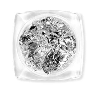 Decorazione Per Unghie Foglia D'Argento Mnp