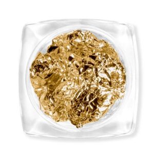 Decorazione Per Unghie Foglia D'Oro Mnp