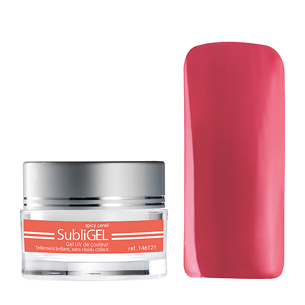 Gel Ricostruzione Subligel Color 7ml Spicy Corail - Peggy Sage