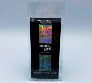 Decorazioni Unghie Transfer Foil Mangre' Pz 8 /03 Holographic Star