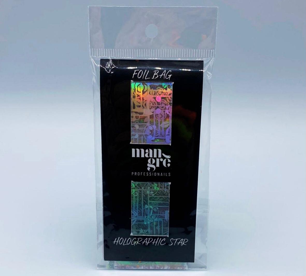 Decorazioni Unghie Transfer Foil Mangre' Pz 8 /03 Holographic Star