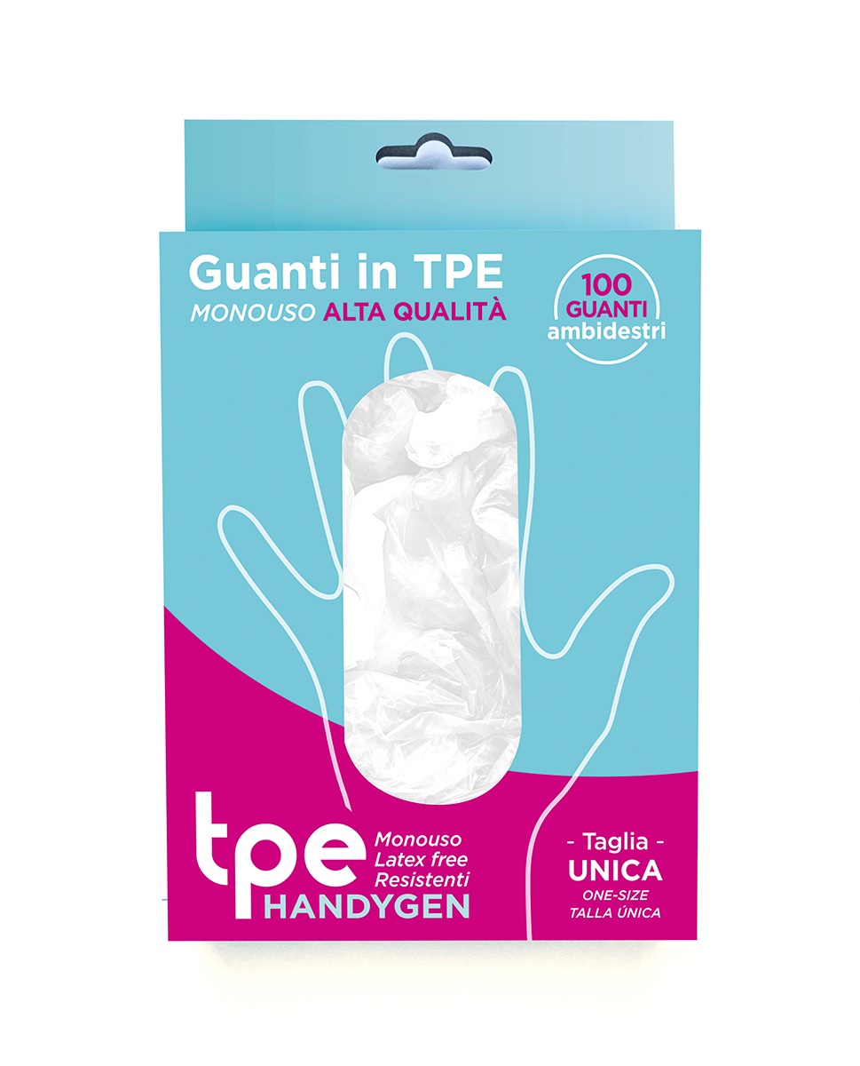 Guanti Monouso In Tpe Handygen 100 Pz Kepro