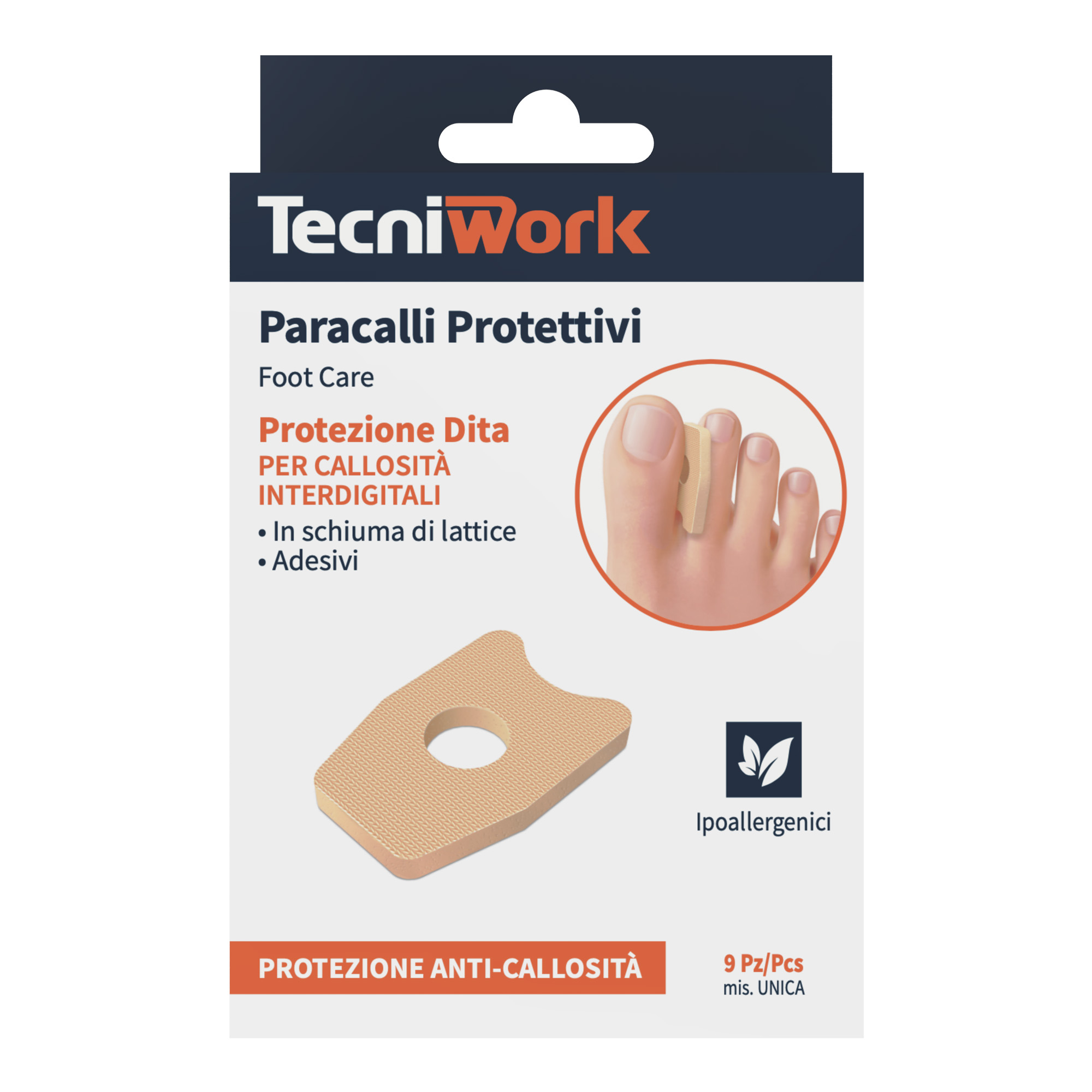 Paracalli Interdigitali Lattice 9 pz - Tecniwork