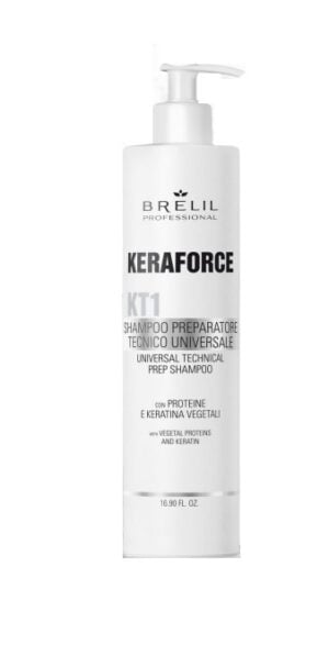 Shampoo preparatore tecnico Keraforce Kt1 500 Ml - Brelil