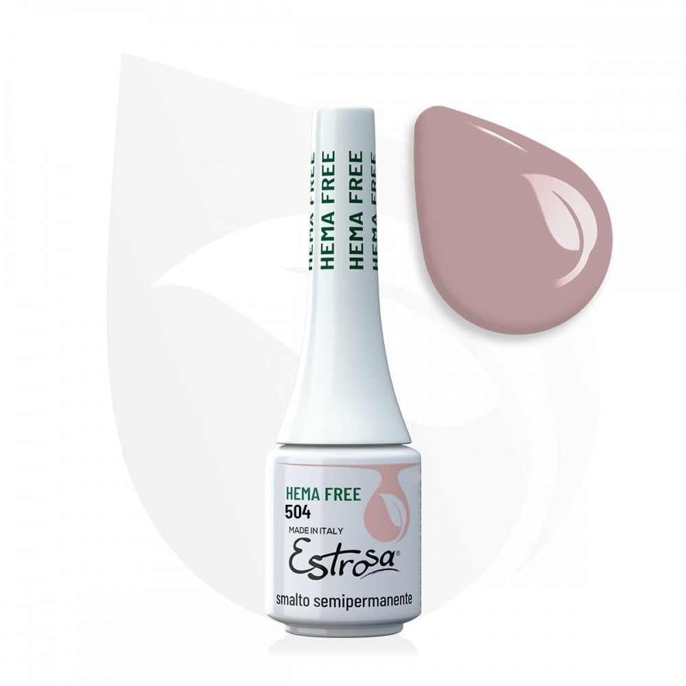 Smalto Semipermanente ipoallergenico Gel Mini Hema free 7ml Estrosa/H504BG
