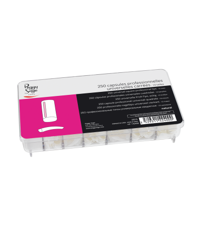 Capsule Quadrate Universali 250pz 10 Misure Peggy Sage