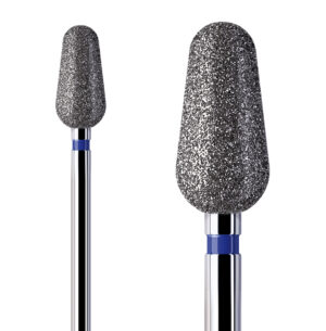 Punta per fresa per superfice ungueale diamantata conica 6.0mm Tecniwork