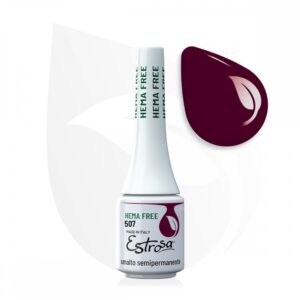 Smalto Semipermanente ipoallergenico Gel Mini Hema free 7ml Estrosa/H507RO