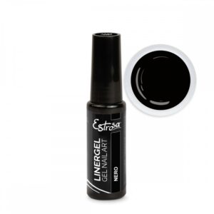 Smalto semipermanente Linear gel 5ml Estrosa/7344 Nero