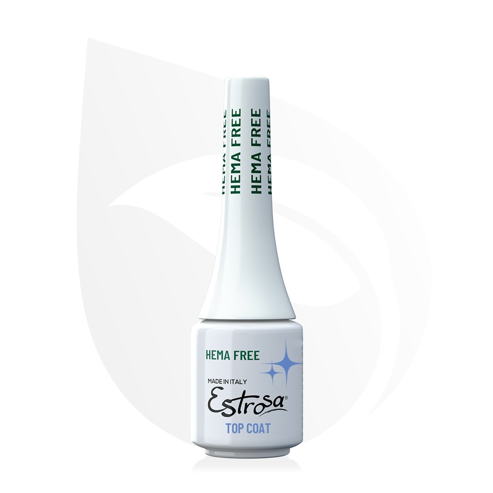 Smalto Semipermanente ipoallergenico top coat Gel Mini Hema free 7ml Estrosa