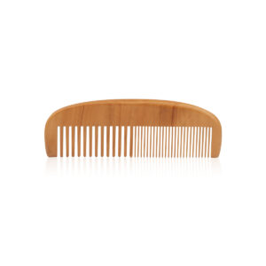 Pettine antistatico afro in legno a denti radi e stretti - Labor