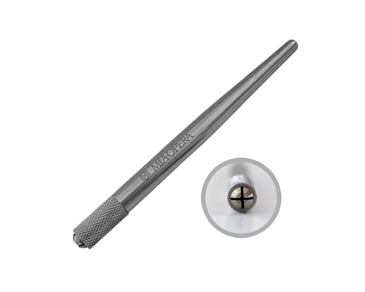 Microblanding Stainless Steel Holder Pen Classic Manipolo - Miaopera