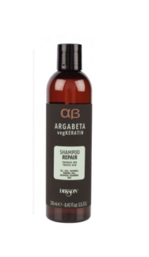 Shampoo riparatore per capelli danneggiati e trattati 250ml Ab Argabeta - Dikson