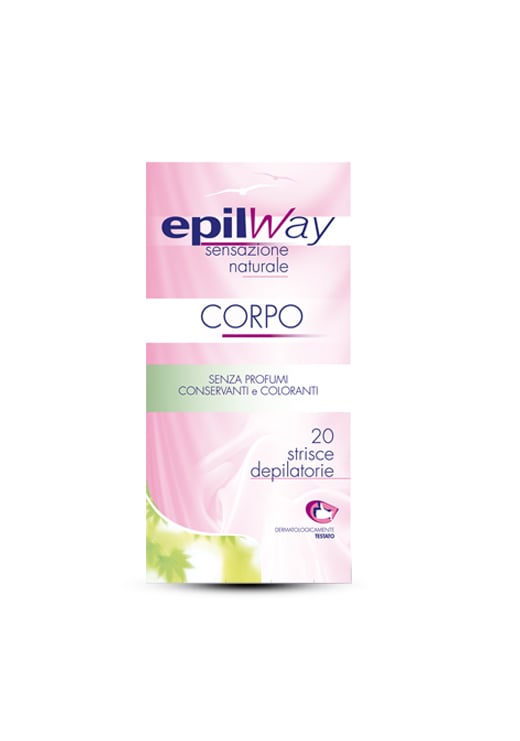 Epil Way Strisce Depilatorie Corpo 20pz My Way