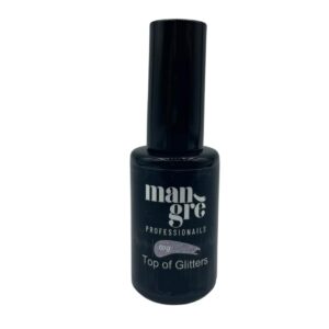 Top Coat Universale Glitterato Top Of Glitter 8ml Mangre'