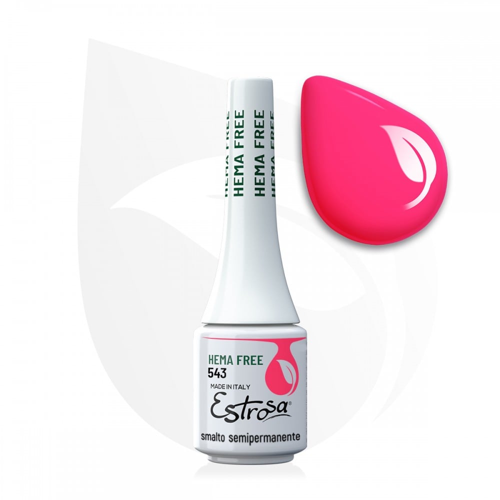 Smalto Semipermanente ipoallergenico Gel Mini Hema free 7ml Estrosa/H543FL