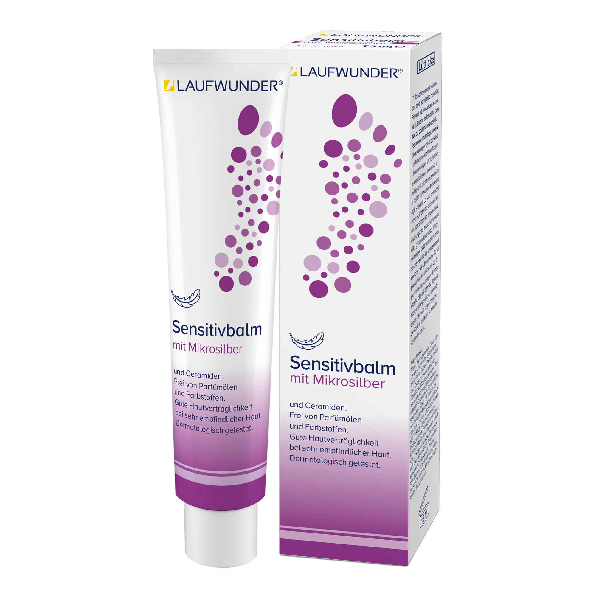 Balsamo per piedi sensibili 75ml - Tecniwork