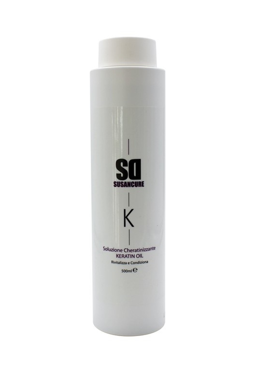 Soluzione cheratinizzante Keratin oil rivitalizza e condiziona 500ml Susan Darne