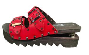 Zoccolo Aperto con Molla Rosso Rock - Baldo/N. 37