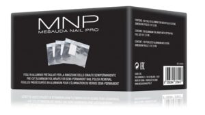 Cartine Pretagliate In Alluminio Per Rimozione Smalto Gel 100 Pz Mnp